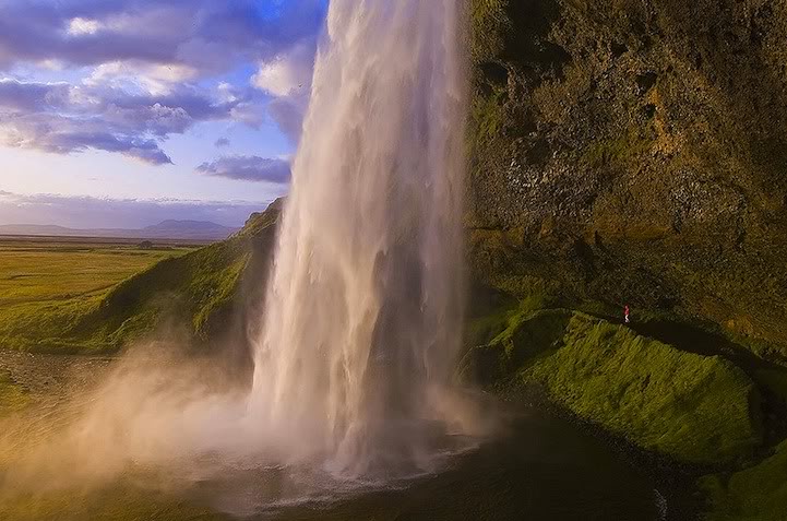 Seljellandfoss Waterfall in Iceland