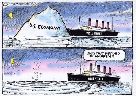 Titanic iceberg economy - Transition Money