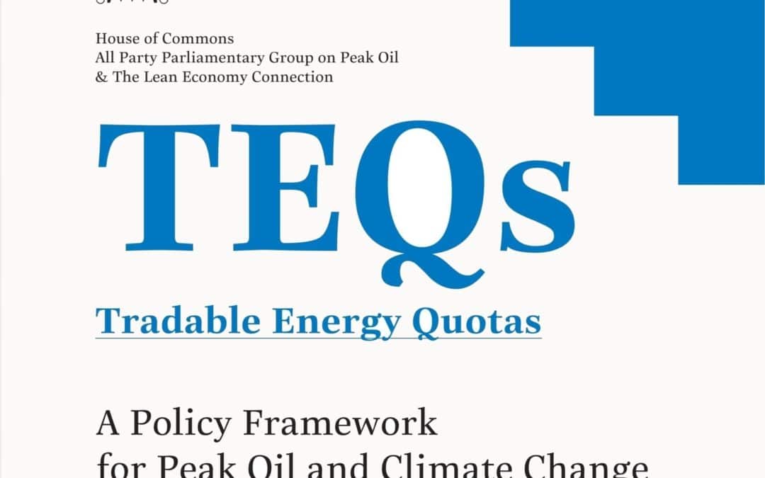 All Party Parliamentary TEQs report launch